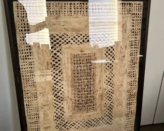 Mexican amate bark paper art