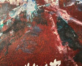 Harry Mintz signed original oil 