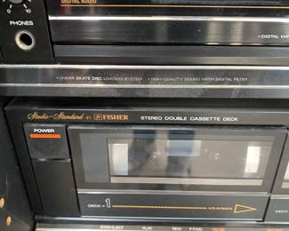 Fisher Double Cassette Deck CR-W862/W869
