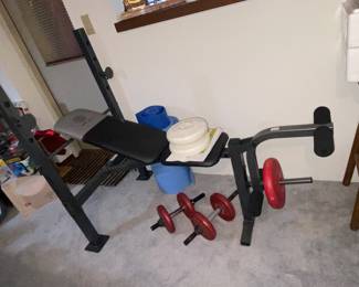 Weight Bench Golds Gym XR 6.1