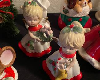 Homco Vintage Angel Figurines