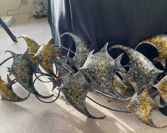 Metal Fish Wall Decor