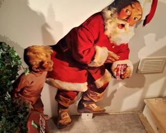 Hello Santa! Vintage coca cola advertising 
