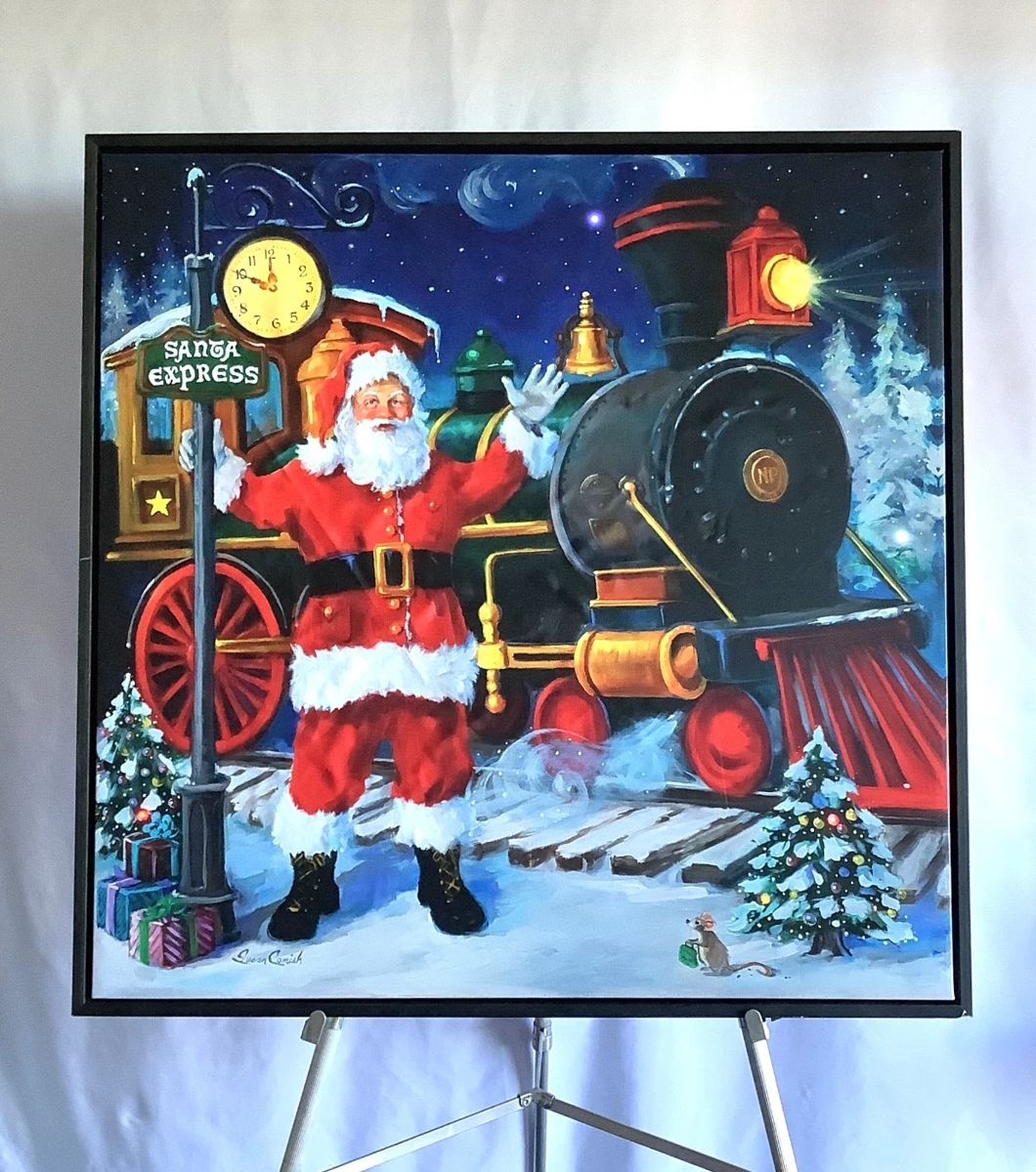 "Santa Express" by Susan Comish
