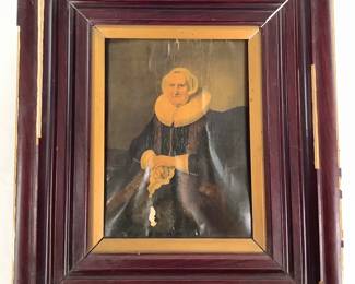 Portrait of Elisabeth Jacobs Bas - Unknown Artist