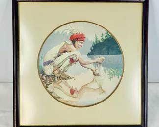 "A:nuwo" Print by Robert Annesley