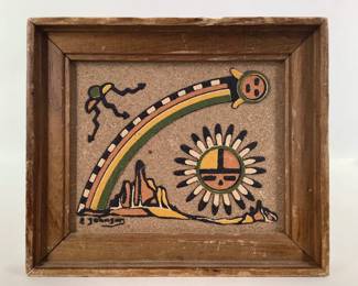 "Blessing of the Land" Sand Art by C. Johnson