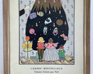 Gazette du Bon Ton Magazine Cover Art