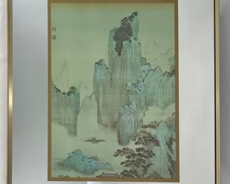 Chinese Village & Jade Cave Art