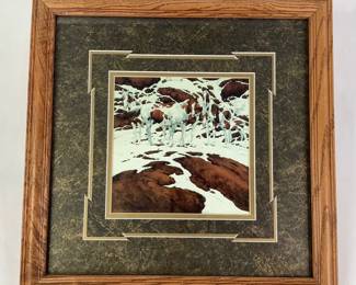 "Pintos" by Bev Doolittle