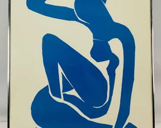 Blue Nude Lithograph by Henri Matisse