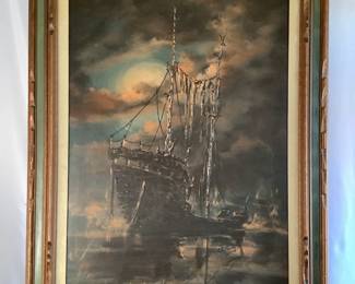 Painting on Canvas by C.R. Young