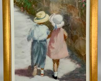 Children Lithograph by Ivan Anderson