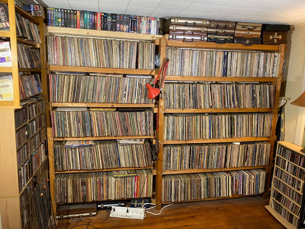 Large selection of albums
