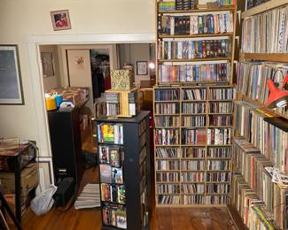 Large selection of albums