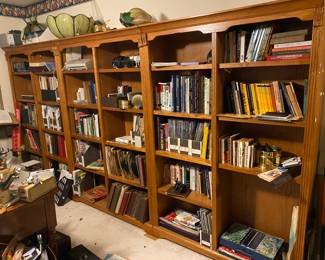 Double Bookcase! We have 4!  $125 each.  Shelves are adjustable!  Are upstairs. Bring help w loading