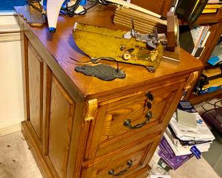 Beautiful Wood Office File Cabinet