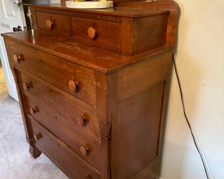 Antique Chest of Drawers with two Glove Drawers       46" Tall x 38" wide x 18.5" deep.  Available for Pre-Sell