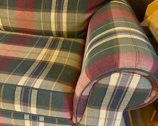 Very Good Condition and Very Comfortable Sofa and Matching Love Seat.  Both available for Pre-Sell!  Sofa 87" L x 37" W x 30 T   Loveseat 67.5" L x 37' W x 34" T