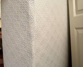 New Never Slept on King Size Mattress. Is Available for Pre-Sell! 12" deep x 81" x 75" 