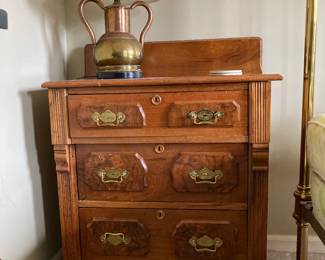 Antique Chest of Drawers. 36" tall x 29' wide x 16.5" deep.  Available for Pre-Sell