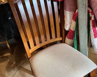 These are the chairs to the dining table.