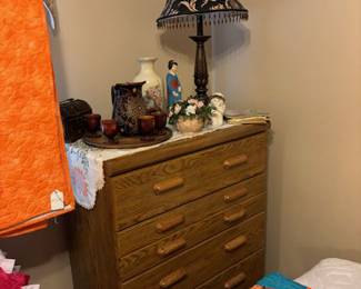 Complete bedroom set.