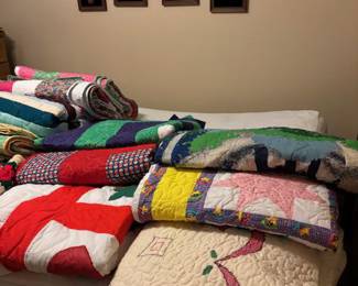 Lots more quilts!