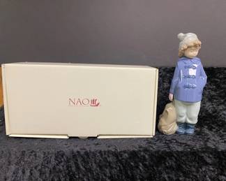 NAO Handmade Porcelain Traveling Boy