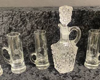 Botellas De Cristal Tallado