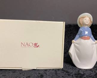 NAO 1290 Girl Holding Dress