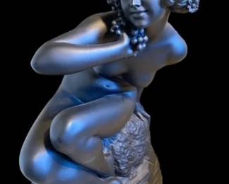 StoneLite Sculpture of Woman by Prof Guiseppe Bessi
