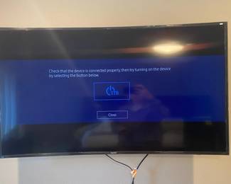 Samsung 55in Curved TV