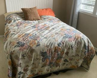 Queen Beadboard Headboard And Simmons Beautyrest Mattress