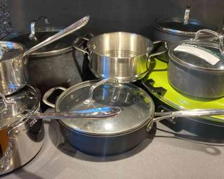 AllClad  Cuisinart Pans