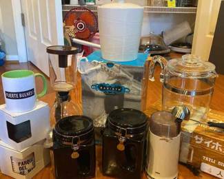 Starbucks Burr Grinder Coffee Canister And More