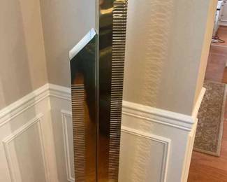 Curtis Jere Brass Skyscraper Floor Lamp