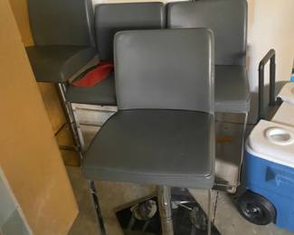 Nuevo “Lewis” adjustable stool  (4 available/priced individually)