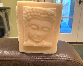 Wax Buddha votive holder