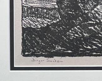 Original signed print by Birger Sandzen
