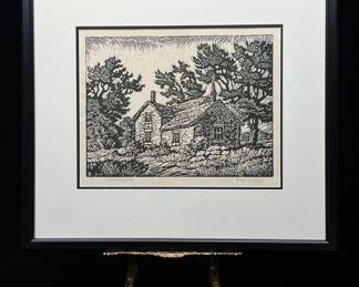 Original signed print by Birger Sandzen