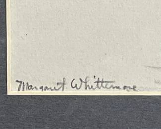 Signature: Margaret Whittemore original drawing prairie group member