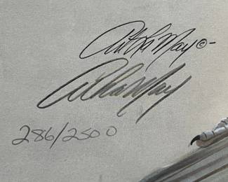 Art Lamay Pintail Ducks Original Ltd Ed Print ‘Pintail Magic’