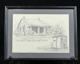 Margaret Whittemore original drawing prairie group member