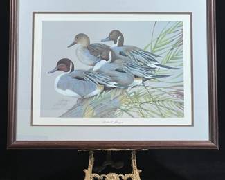 Art Lamay Pintail Ducks Original Ltd Ed Print ‘Pintail Magic’