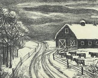 Signe Larson Swedish printmaker of the prairie influence