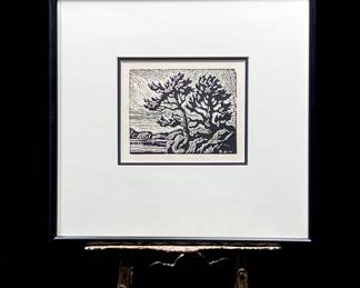 Original signed print by Birger Sandzen