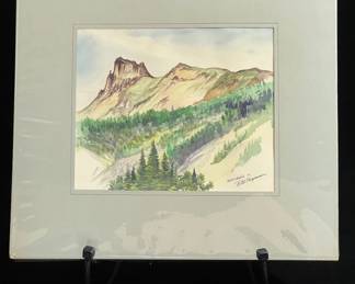 Watercolor by Bill Chapman