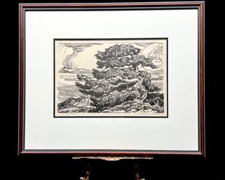 Original signed print by Birger Sandzen