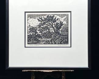 Original signed print by Birger Sandzen